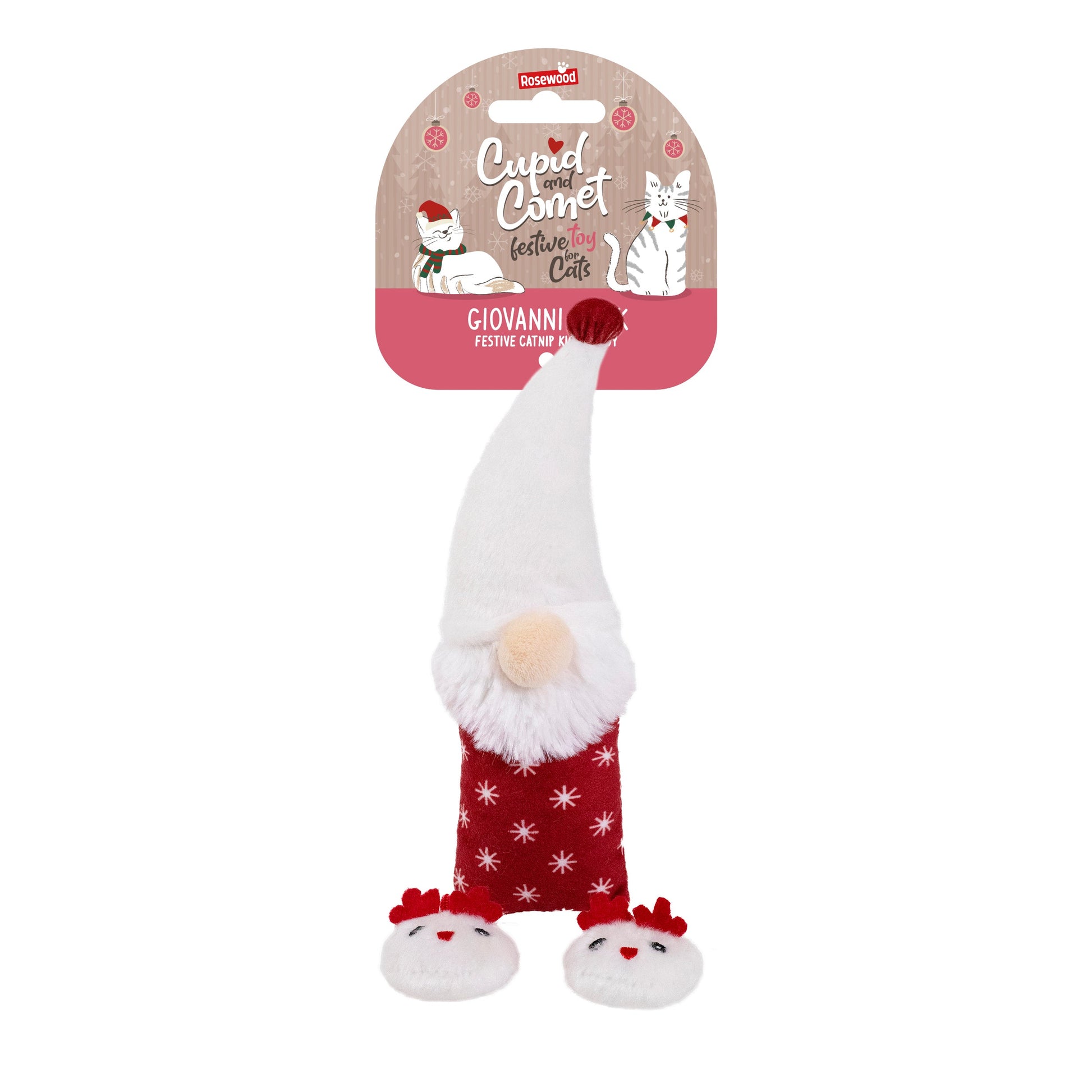 Rosewood Cupid & Comet Giovanni Gonk – Kerstspeeltje voor Katten