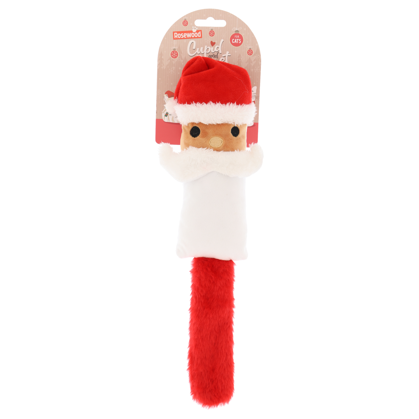 Rosewood Cupid & Comet Scott Santa Kicker kerst kattenspeelgoed