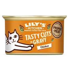Lily's Kitchen Tasty Cuts in Saus Kip in Blik – Natvoer – 85 g