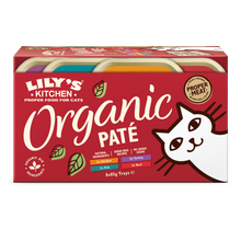 Lily's Kitchen Organic Paté Variatiepack in Kuipjes – Natvoer – 8 × 85 g