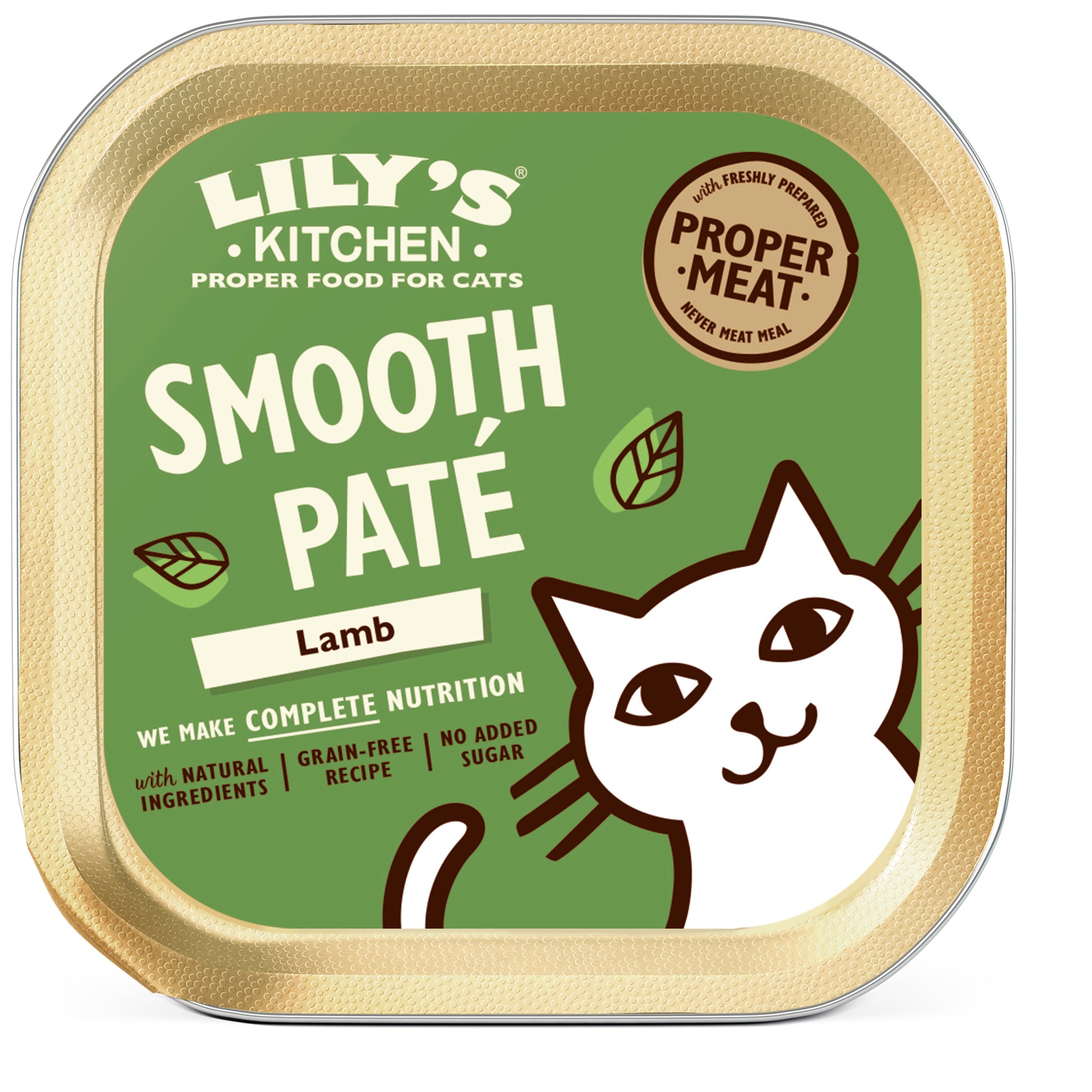 Lily's Kitchen Smooth Paté Lam in Kuipjes – Natvoer – 85 g