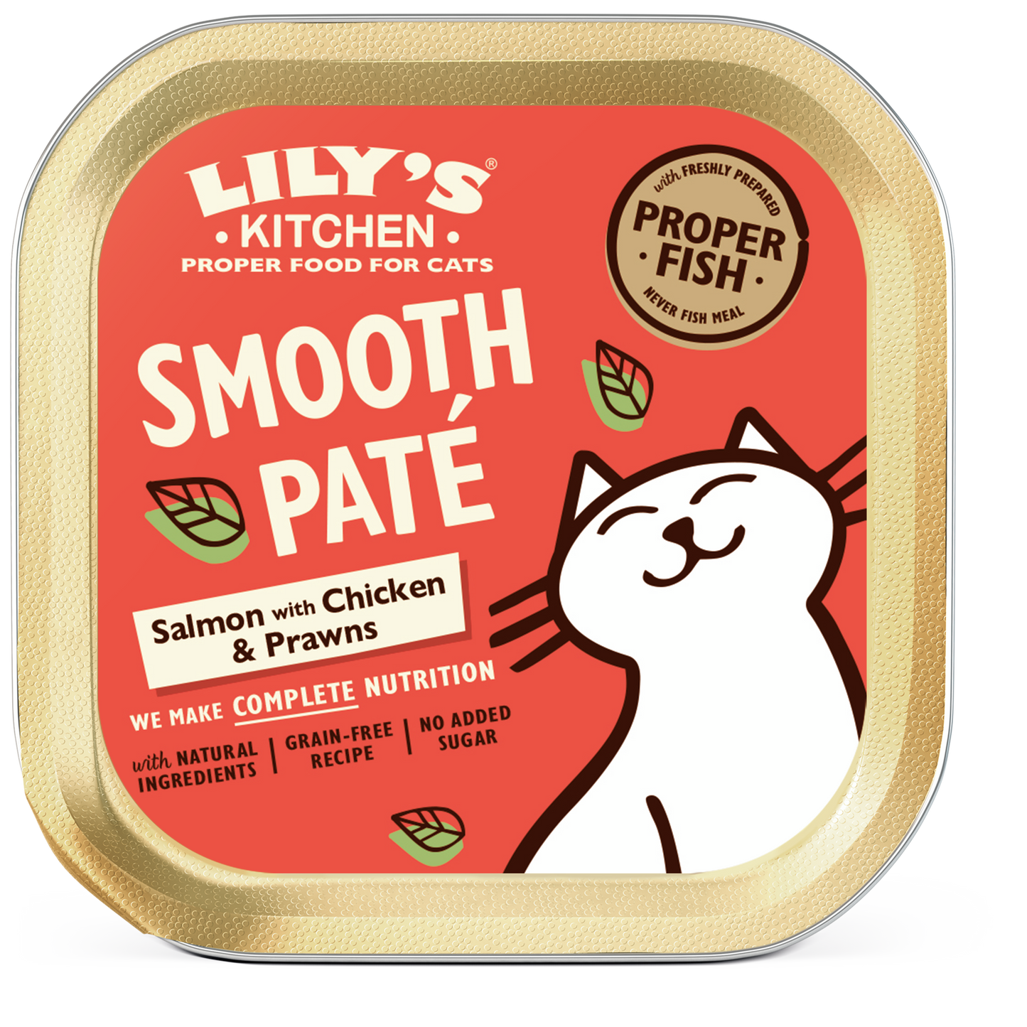 Lily's Kitchen Smooth Paté Zalm & Kip in Kuipjes – Natvoer – 85 g