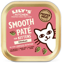 Lily's Kitchen Smooth Kitten Paté Kip in Kuipjes – Natvoer – 85 g