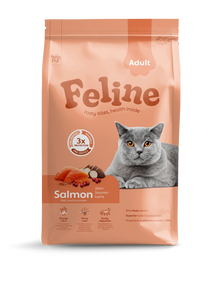 Hobby First Feline Adult Zalm – Droog Kattenvoer – 4,5 kg