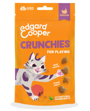 Edgard & Cooper Crunchies Kattensnack Kip – 50 g – productafbeelding