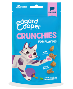 Edgard & Cooper Crunchies Kattensnack Zalm – 50 g – productafbeelding