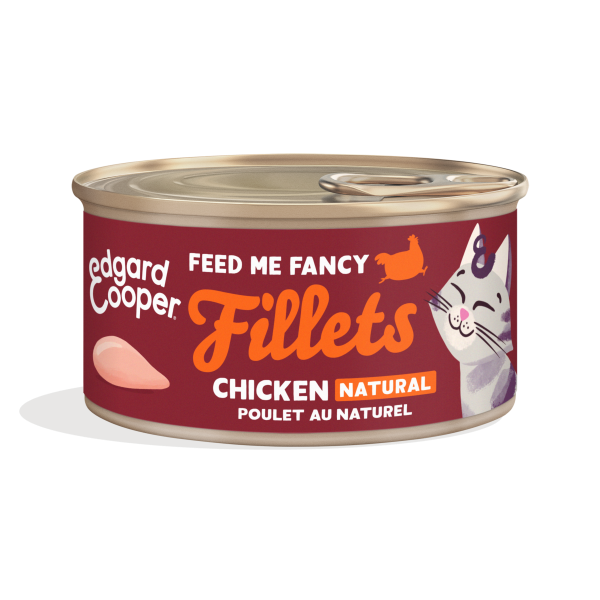 Edgard & Cooper Kat Filets Kip – Nat Kattenvoer – 70 g