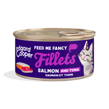 Edgard & Cooper Kat Filets Zalm & Tonijn – Nat Kattenvoer – 70 g