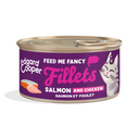 Edgard & Cooper Kat Filets Zalm & Kip – Nat Kattenvoer – 70 g
