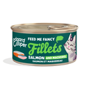 Edgard & Cooper Kat Filets Zalm & Makreel – Nat Kattenvoer – 70 g