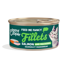 Edgard & Cooper Kat Filets Zalm & Makreel – Nat Kattenvoer – 70 g