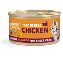 Edgard & Cooper Kat Adult Stukjes Kip – Nat Kattenvoer – 85 g