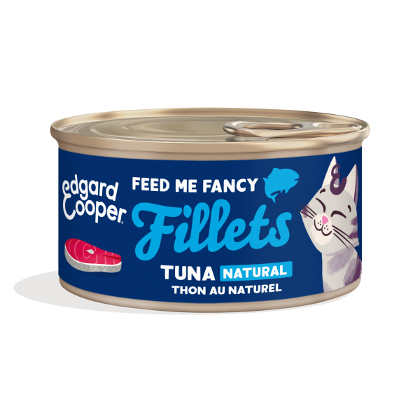 Edgard & Cooper Kat Filets Tonijn – Nat Kattenvoer – 70 g
