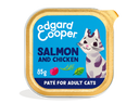 Edgard & Cooper Kat Adult Paté Zalm & Kip – Nat Kattenvoer – 85 g