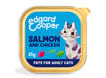 Edgard & Cooper Kat Adult Paté Zalm & Kip – Nat Kattenvoer – 85 g