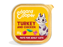 Edgard & Cooper Kat Adult Paté Kalkoen & Kip – Nat Kattenvoer – 85 g