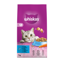 Whiskas 1+ Adult Tonijn 7kg verpakking droog kattenvoer