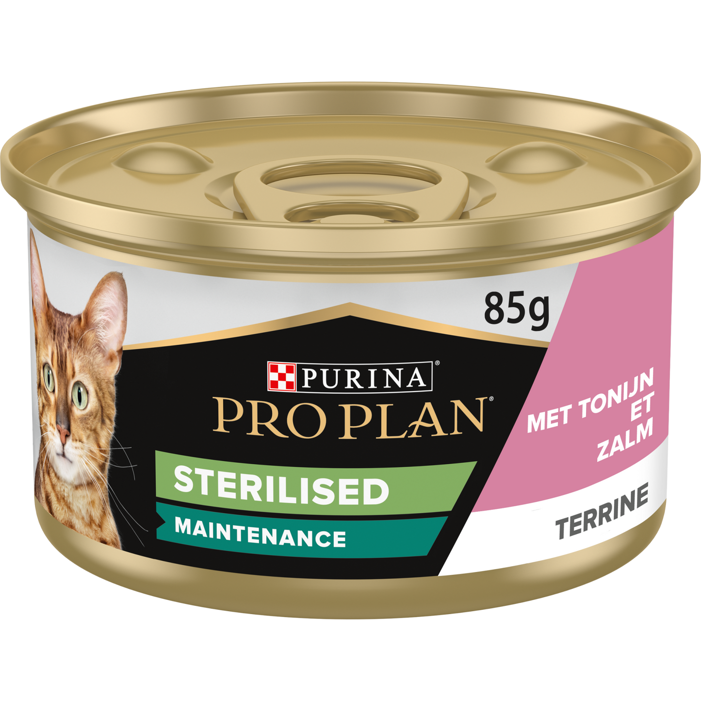 Pro Plan sterilised paté zalm tonijn 85gr – nat kattenvoer
