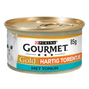 Gourmet Gold Blik Hartig Torentje Tonijn – Nat Kattenvoer – 85 g