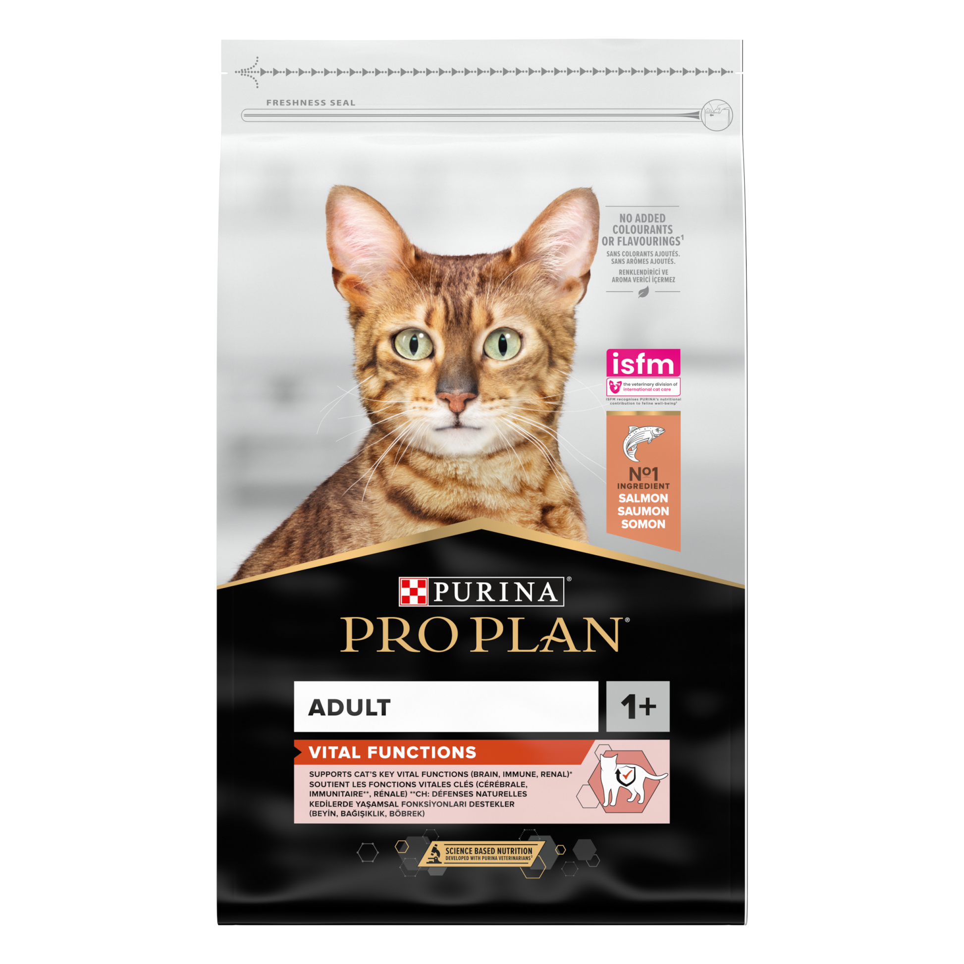 Pro Plan adult vital functions zalm 10kg – droog kattenvoer
