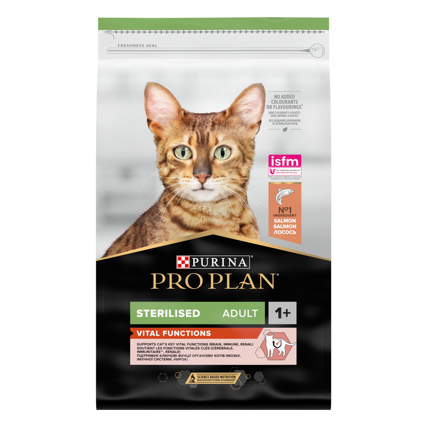 Pro Plan sterilised vital functions zalm 10kg – droog kattenvoer