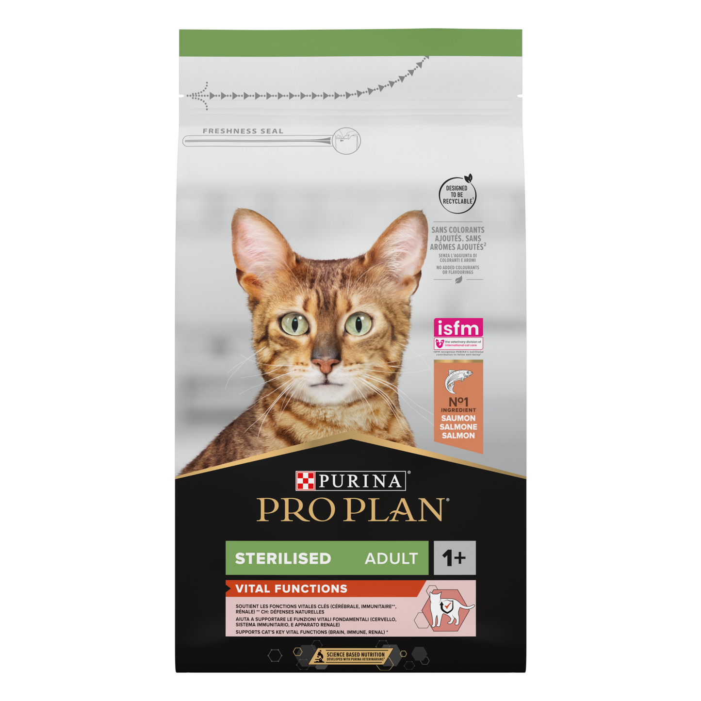 Pro Plan sterilised vital functions zalm 1,5kg – droog kattenvoer