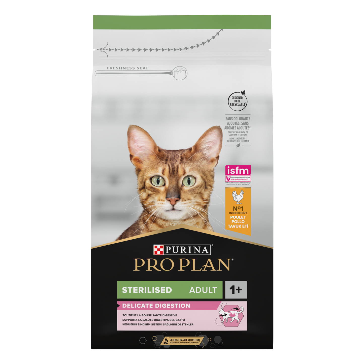 Pro Plan sterilised delicate digestion kip 1,5kg – droog kattenvoer
