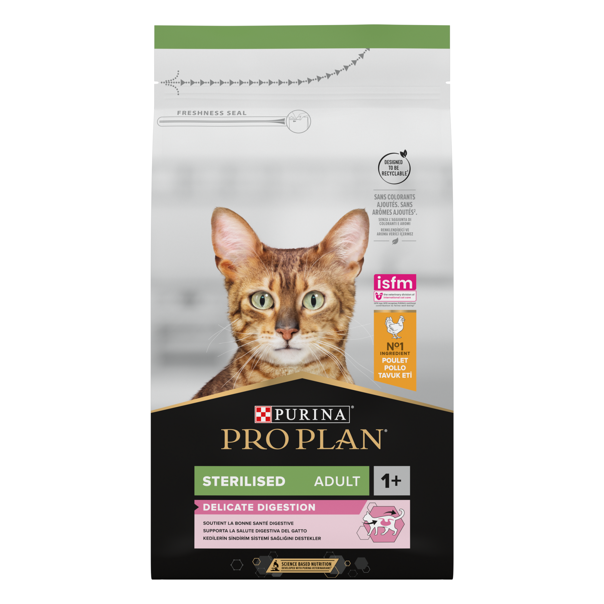 Pro Plan sterilised delicate digestion kip 1,5kg – droog kattenvoer
