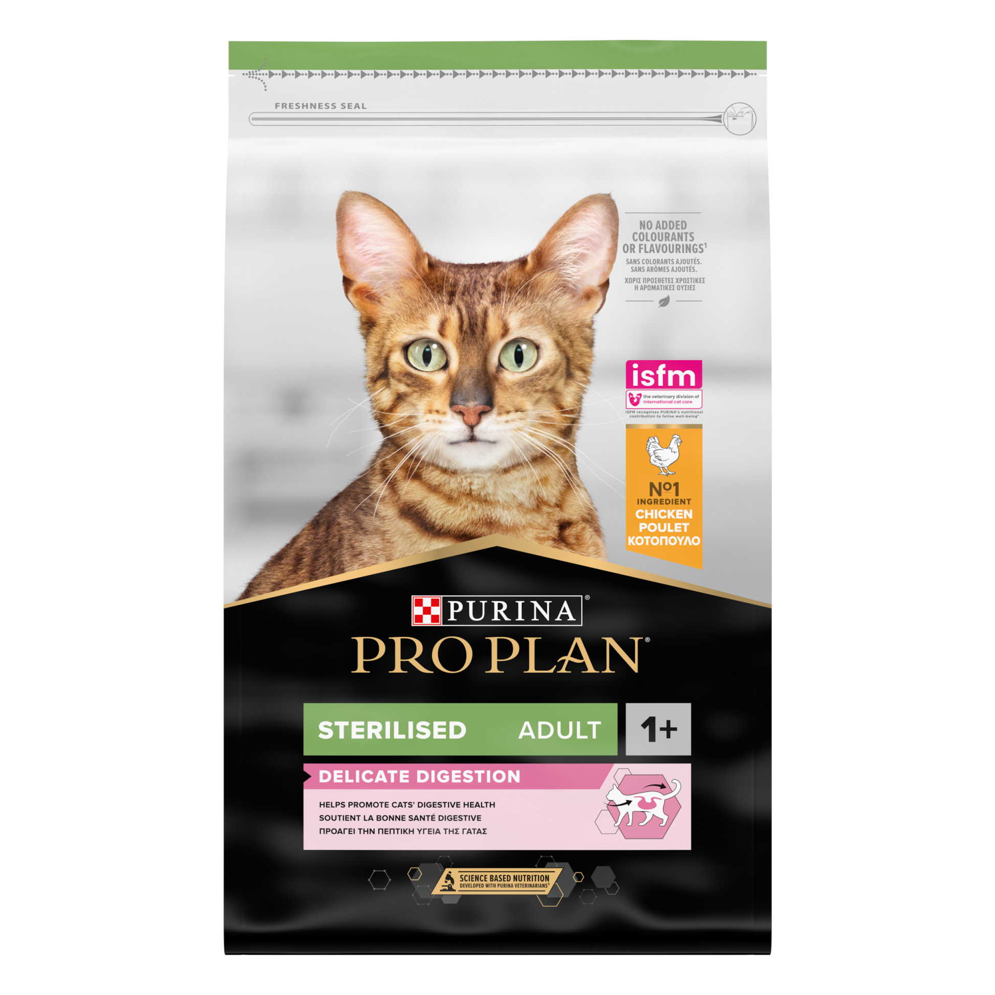 Pro Plan sterilised delicate digestion kip 10kg – droog kattenvoer
