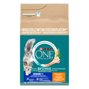 Purina ONE Senior Kip droog kattenvoer 3 kg verpakking voorkant