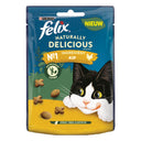 Felix Naturally Delicious kip 50gr kattensnack met catnip