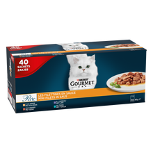Gourmet Perle mini filets saus selectie 40x85gr – nat kattenvoer
