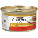 Gourmet Gold Blik Hartig Torentje Rund – Nat Kattenvoer – 85 g