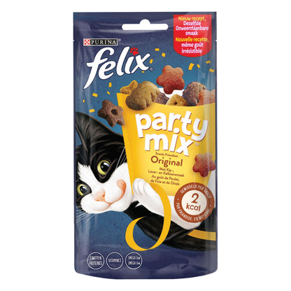 Felix Party Mix Original Mix 60gr kattensnack voor katten