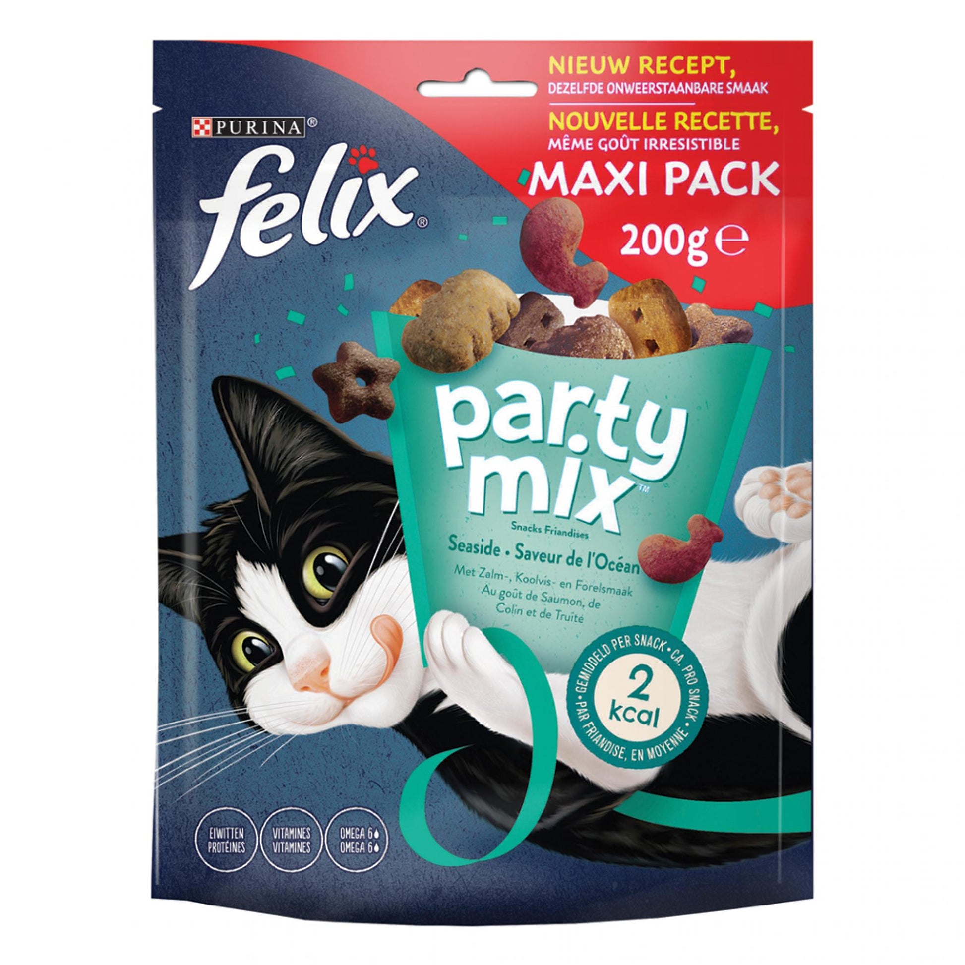 Felix Party Mix Seaside Mix 200 g kattensnack met vis