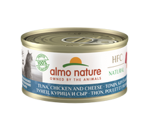 Almo Nature HFC Blik Cuisine Tonijn & Kip & Kaas – Nat Kattenvoer – 70 g
