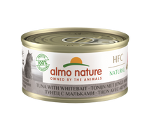 Almo Nature HFC Blik Natural Tonijn & Jonge Ansjovis – Nat Kattenvoer – 70 g