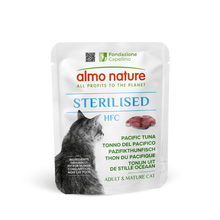 Almo Nature HFC Maaltijdzakje Gesteriliseerd Tonijn Stille Oceaan – Nat Kattenvoer – 50 g