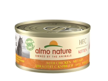Almo Nature HFC Kitten Blik Natural Kip – Nat Kattenvoer – 70 g