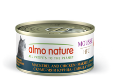 Almo Nature HFC Blik Mousse Kip & Pompoen – Nat Kattenvoer – 70 g