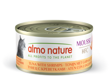 Almo Nature HFC Blik Mousse Tonijn & Garnalen – Nat Kattenvoer – 70 g