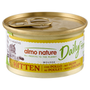 Almo Nature Daily Kitten Blik Mousse Kip – Nat Kattenvoer – 85 g