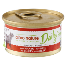 Almo Nature Daily Blik Mousse Rund – Nat Kattenvoer – 85 g
