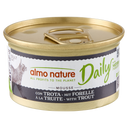 Almo Nature Daily Blik Mousse Forel – Nat Kattenvoer – 85 g