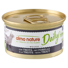 Almo Nature Daily Blik Mousse Forel – Nat Kattenvoer – 85 g