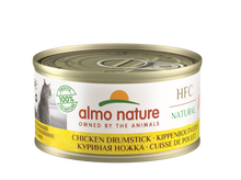 Almo Nature HFC Blik Natural Kippenbout – Nat Kattenvoer – 70 g
