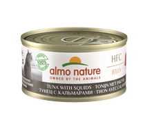 Almo Nature HFC Blik Gelei Tonijn & Inktvis – Nat Kattenvoer – 70 g