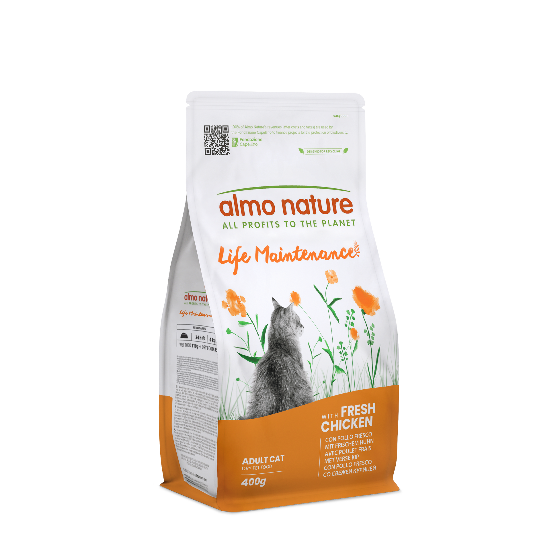 Almo Nature Life Maintenance Kip – Droog Kattenvoer – 400 g