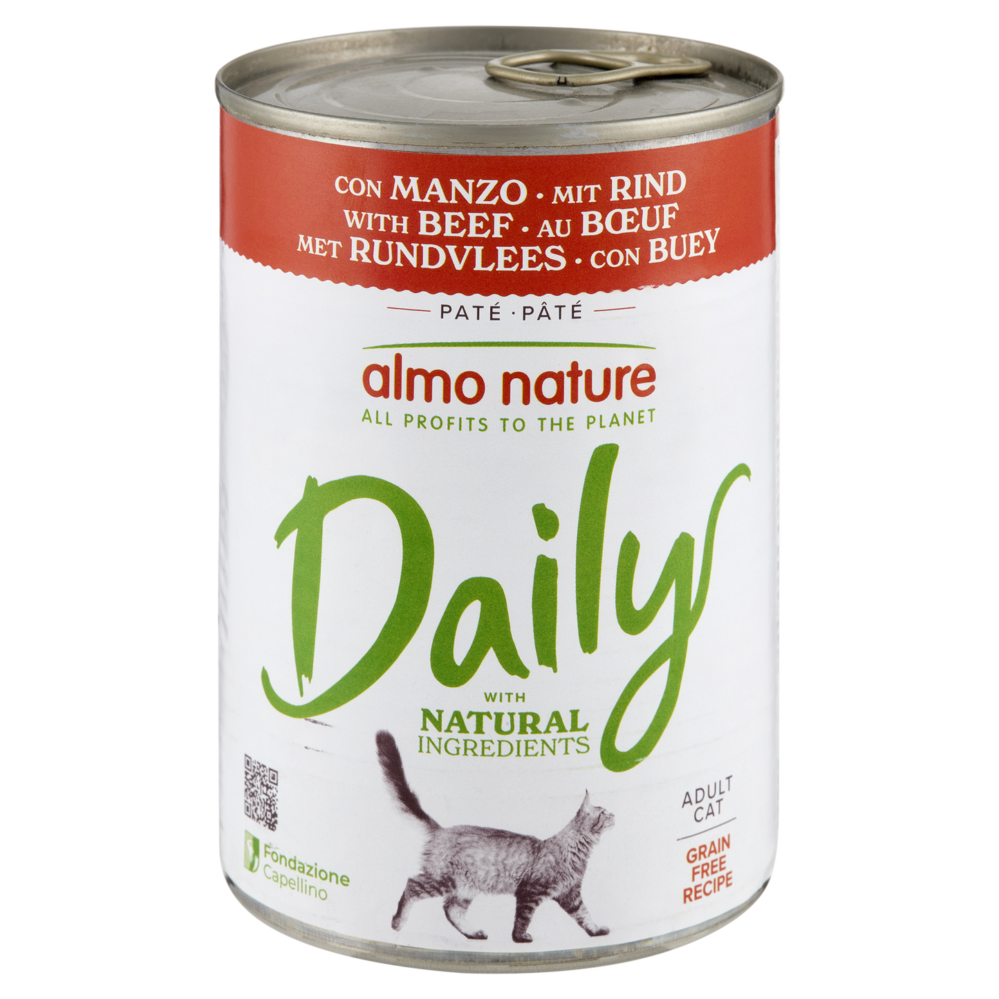 Almo Nature Daily Blik Rund – Nat Kattenvoer – 400 g