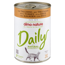 Almo Nature Daily Blik Kalkoen – Nat Kattenvoer – 400 g